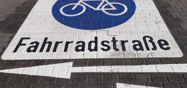 Schild Fahrradstraße Schild Fahrradstraße