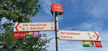Fahrradwegweiser Fahrradwegweiser