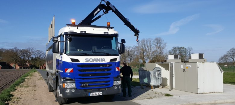 LKW der Tierkörperbeseitigung
