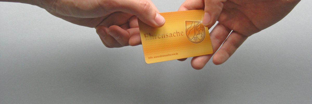 Hände Ehrenamtskarte NRW Hände Ehrenamtskarte NRW
