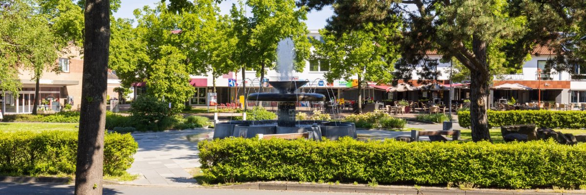 Stadtbrunnen im Zentrum von Espelkamp 