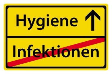 Hygieneüberwachung Ortsschild Hygiene/Infektion