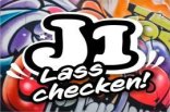 53_3_J1_Screening Ein Comic-Bild das den Schriftzug "J1 Lass checken!" zeigt