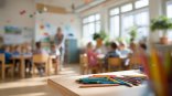 53_3_Untersucheungen_4_Klasse Der Raum einer Schulklasse.