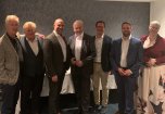 Prof. Dr. Erhard Juritsch (ehem. Vorstand Kärntner Wirtschaftsförderungs Fonds) Johann Windbichler (Bgm. a. D. - Lesachtal, Obmann LAG), Landrat Ali Doğan, Bezirkshauptmann Dr. Heinz Pansi, Ronny Rull (Vorsitzender Karnischer Gemeindeverband), Georg Oberkofler (Region Hermagor, Geschäftsstellenleiter) und Kreisdirektorin Nicole Streitz
