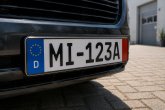 Ausfuhrkennzeichen Fahrzeug mit Ausfuhrkennzeichen