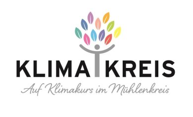 Logo Klimakreis Logo Klimakreis, bestehend aus der Beschriftung Klimakreis mit dem Slogan "Auf Klimakurs im Mühlenkreis" und einer Abbildung eines Baumes mit 11 verschiedenfarbigen Blättern.
