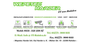 WePeTec Harder Logo