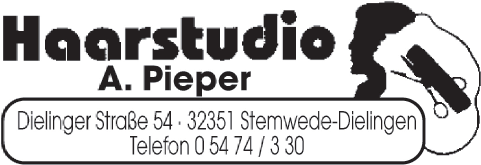 Haarstudio A. Pieper Logo